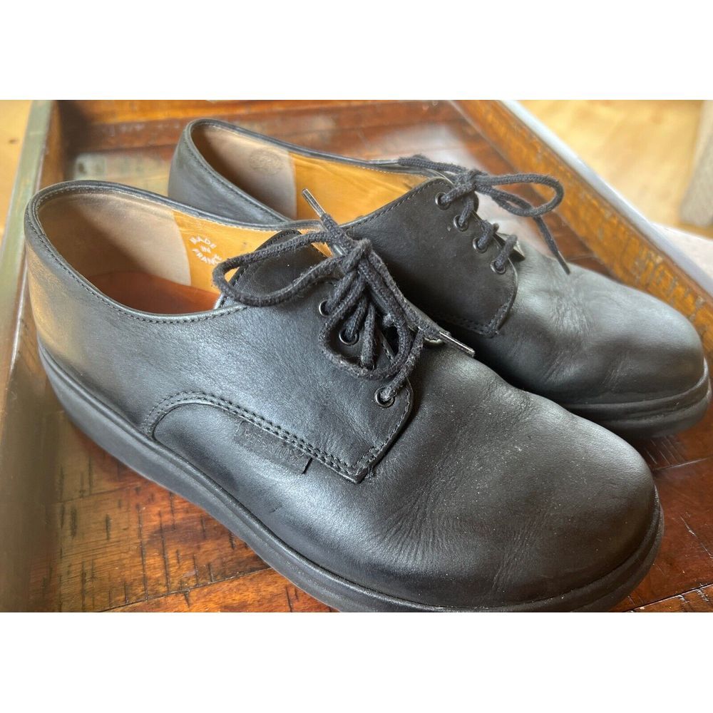 Mephisto Women's Size 7 Black‎ Air Relax Lace Up Shoes